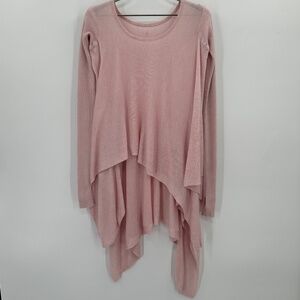 Lululemon Enlightened Pullover size 4 Heathered Blush Quartz